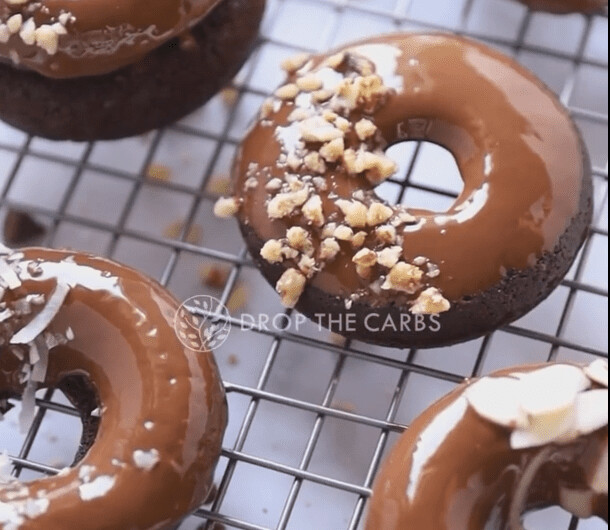 keto chocolate donuts