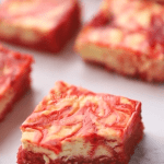 Keto red velvet cheesecake