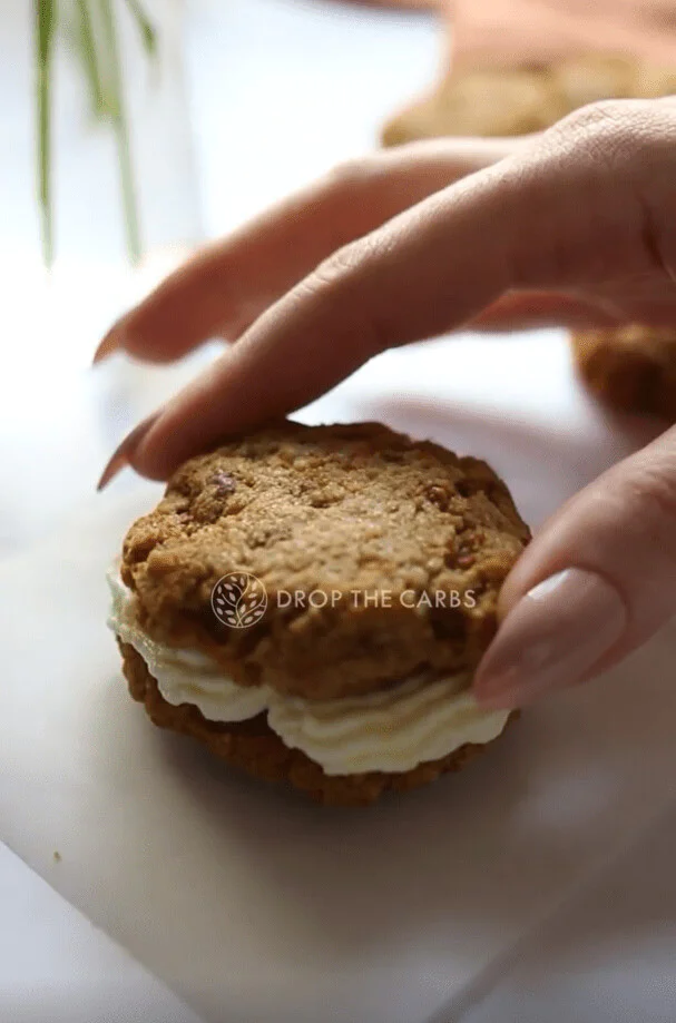 Keto Carrot cookies sandwich ללא שם