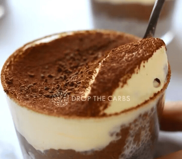 Keto chia seed Tiramisu