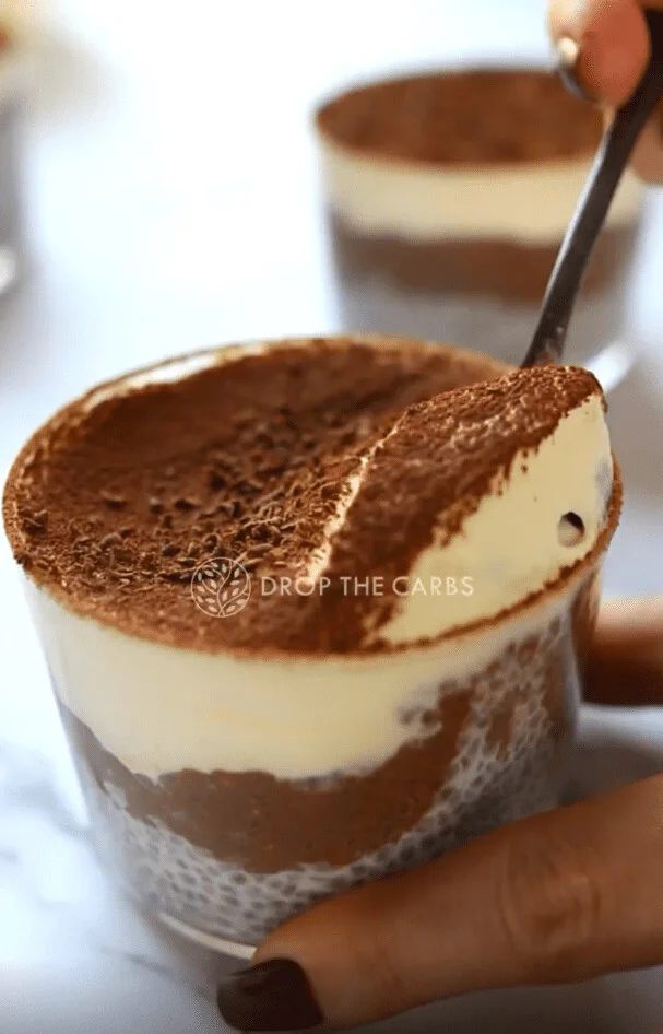 Keto chia seed Tiramisu ללא שם
