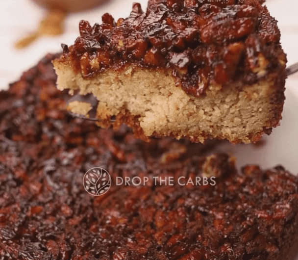 Keto pecan cake
