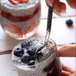 Chia seeds pudding