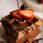 Keto Brownies waffle Keto Brownies waffle