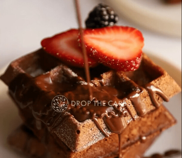 Keto Brownies waffle