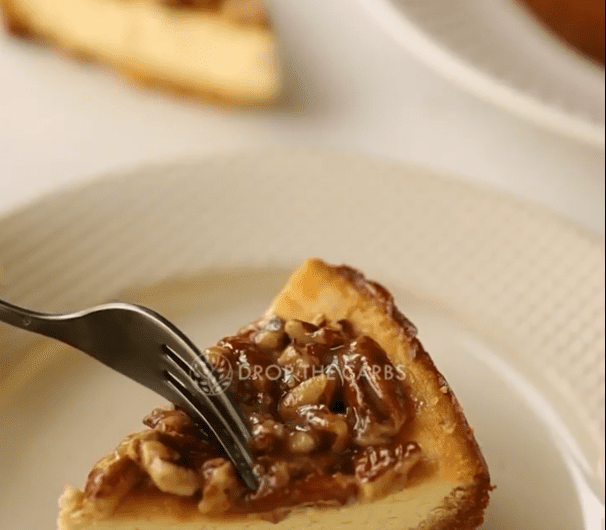 Keto Pecan Cheesecake 