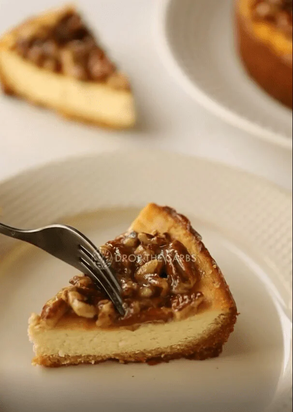 Keto Pecan Cheesecake ללא שם