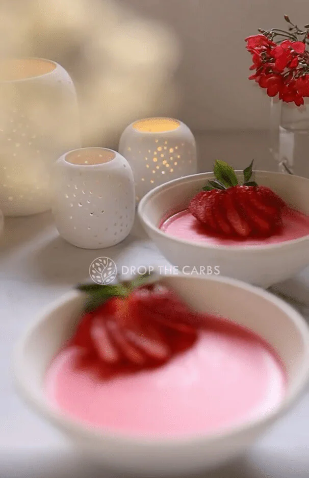 Keto rose water Muhallabia ללא שם