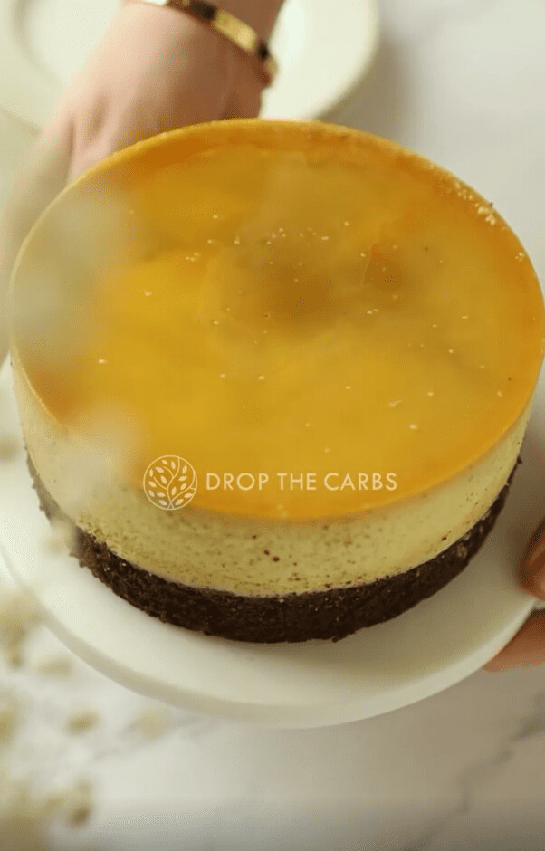 Keto chocolate flan cake ללא שם