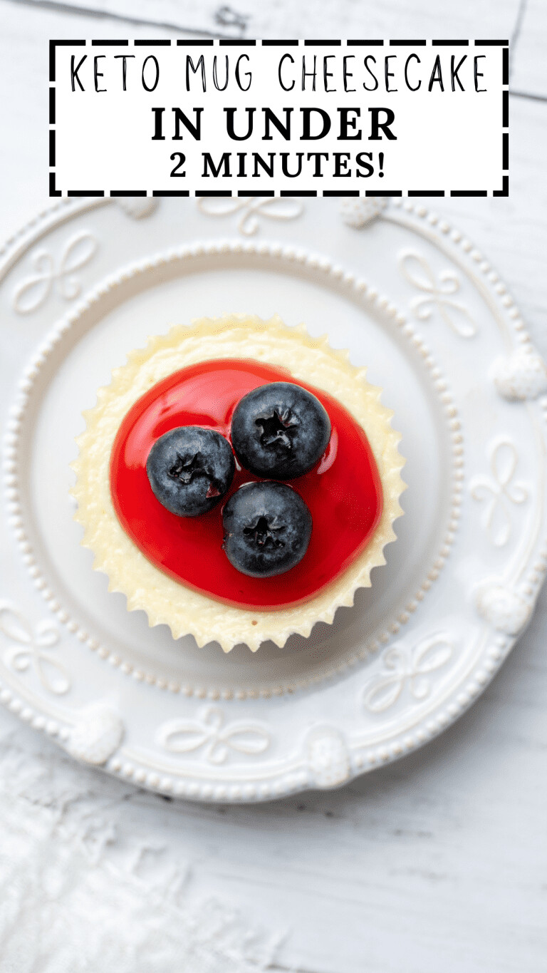 Keto Mug Cheesecake: Ready in Minutes, Delicious in Every Bite!