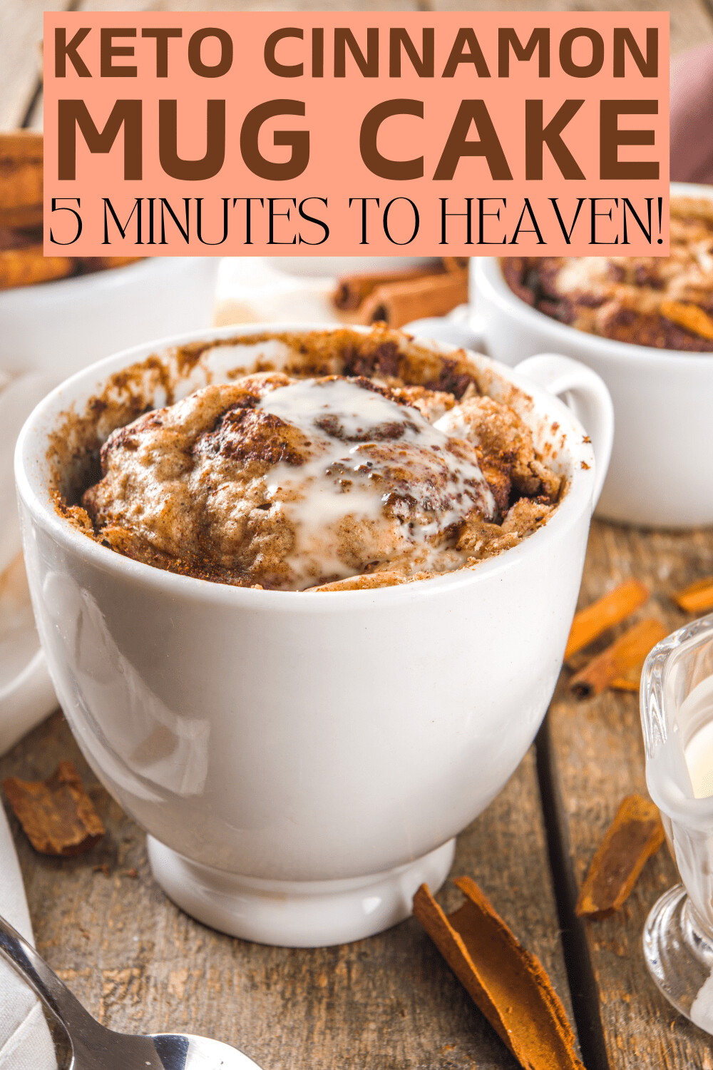 Read more about the article Keto Cinnamon Mug Cake: Warm, Delicious and Ready in Minutes!