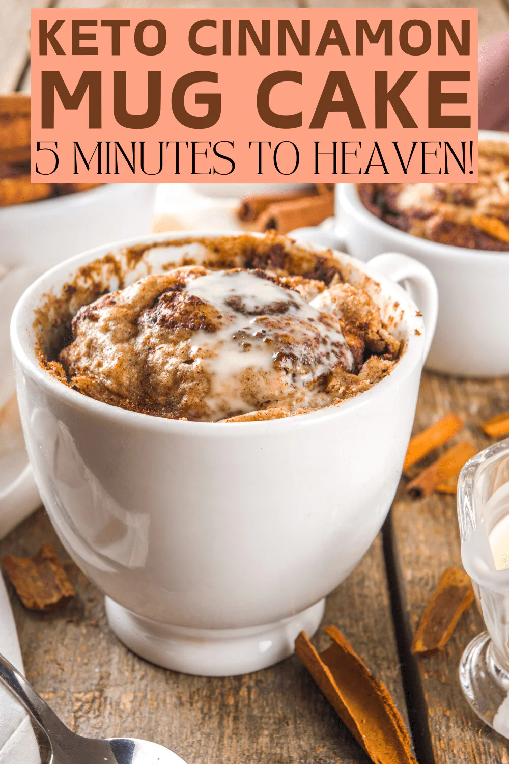 Keto Cinnamon Mug Cake: Warm, Delicious and Ready in Minutes! 1